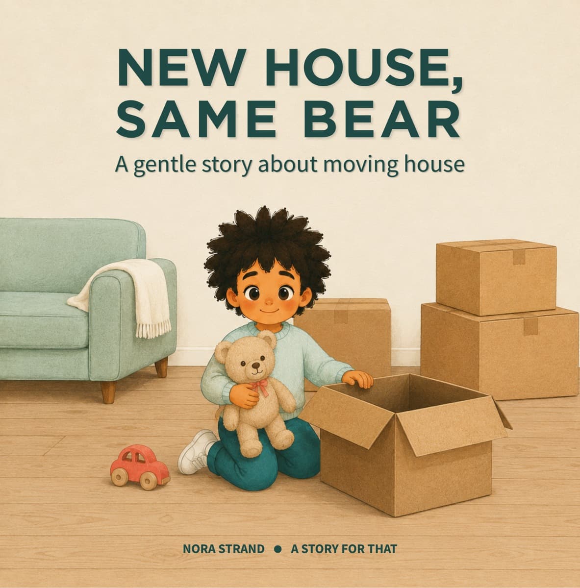 New House, Same Bear, a picture book by Nora Strand