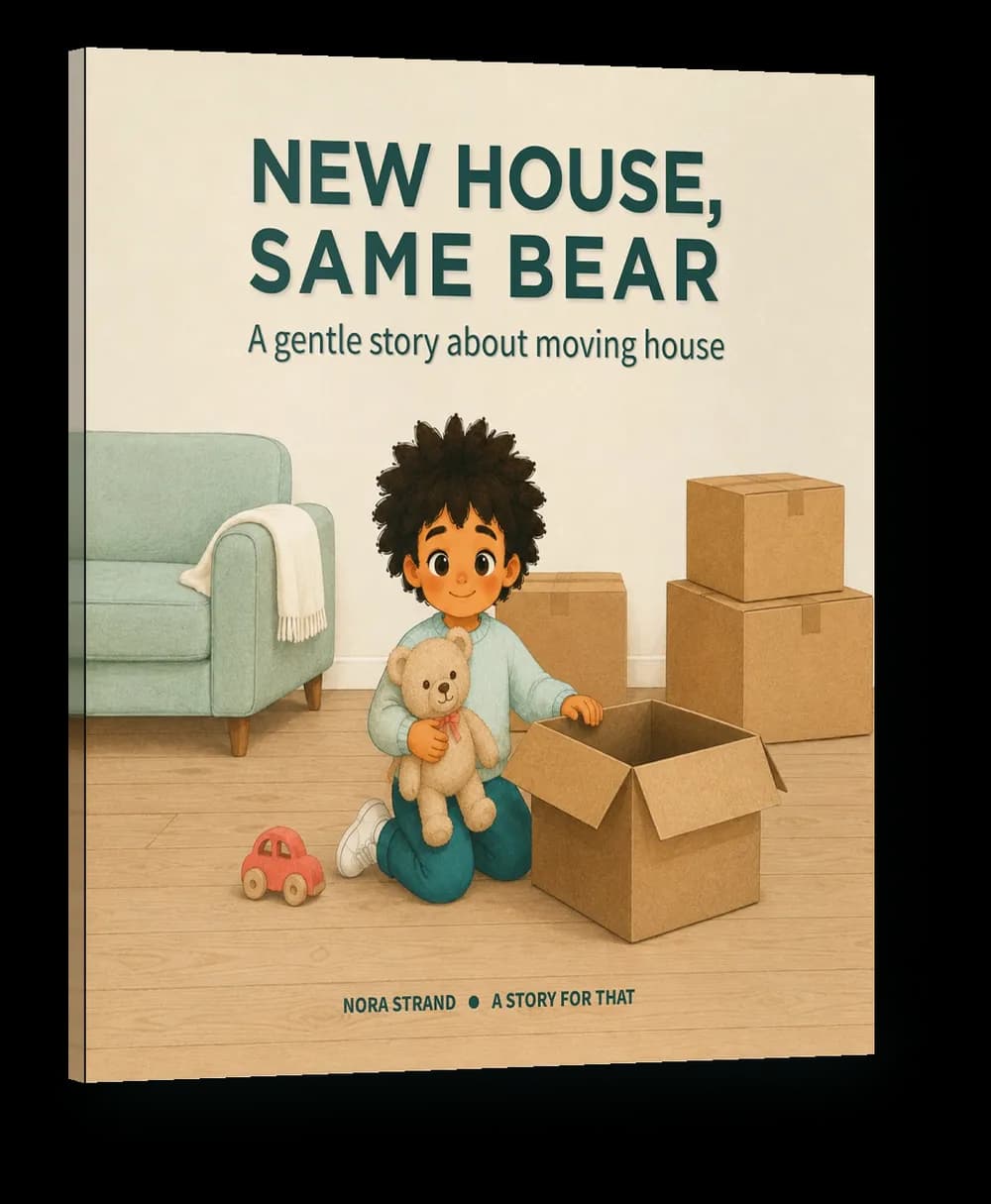 New House, Same Bear paperback by Nora Strand